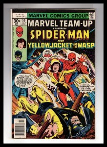 Marvel Team-Up #59 (1977) Yellowjacket Wasp John Byrne    / ID#175