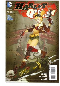 Harley Quinn #7 Bombshells Cover (2014)