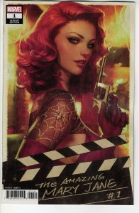 AMAZING MARY JANE (2019 MARVEL) #1 VARIANT ARTGERM CHASE UNANNOUNCED SCRIPT