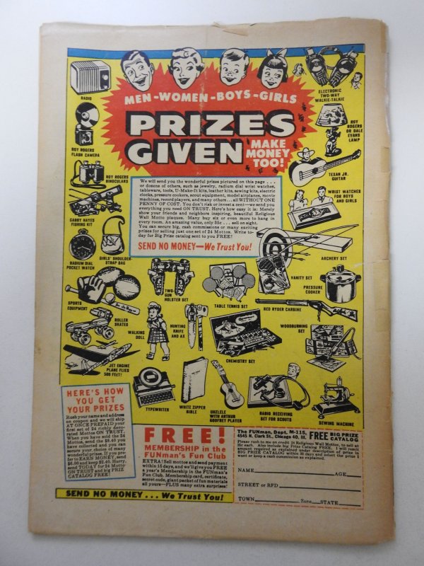 Red Mask #46 (1955) Fair Condition! Full Spine Split!