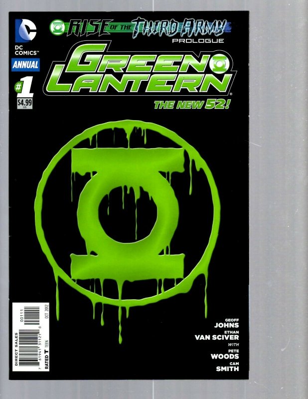 12 Comics Green Lantern #12 0 13 14 15 16 17 18 ANN #1 Green Arrow #7 17 18 J448