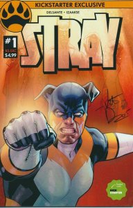 Stray #1 Signed by Vito Delsonte Kickstarter Exclusive Full Court Press EB204