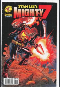 Stan Lee's Mighty 7 #1 Variant Cover (2012) Stan Lee