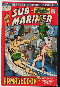 Sub-Mariner #51 (1972) Namor the Sub-Mariner