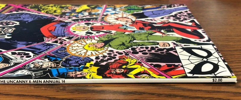 Uncanny X-Men, The Annual #14 FN; Marvel | Gambit appearance - 1990