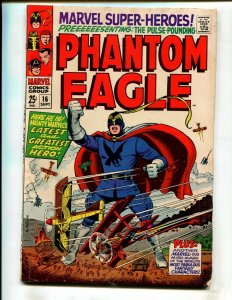 MARVEL SUPER-HEROES #16 (5.0) PHANTOM EAGLE! 1968