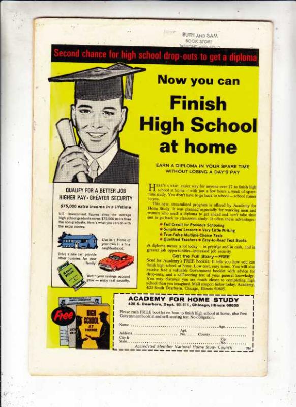 Captain Marvel #15 (Aug-69) VG/FN+ Mid-Grade Captain Marvel