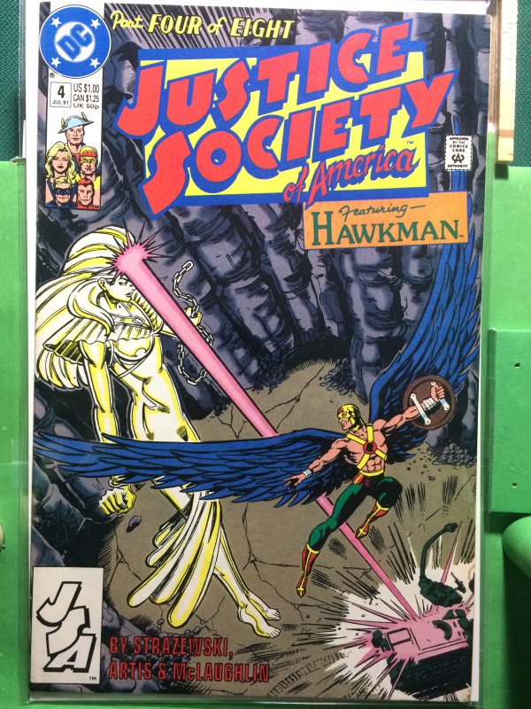 Justice Society of America #4 of 8 1991 series