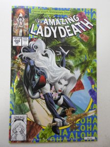 Lady Death: Unholy Ruin #1 Creepy Crawler Aloha Edition NM Cond! Signed W/ COA!