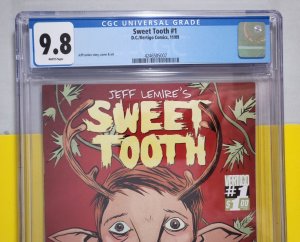 Sweet Tooth #1 CGC 9.8 2009 DC/Vertigo Jeff Lemire Netflix TV Show
