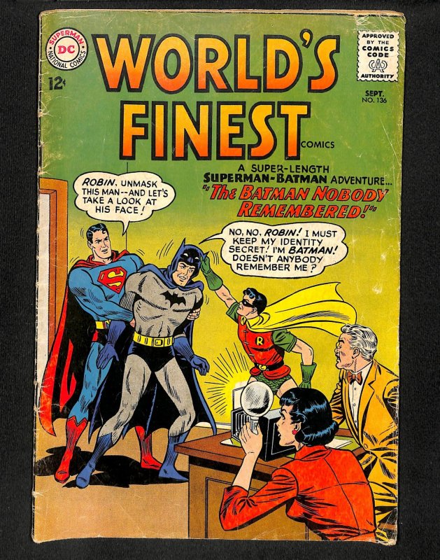 World's Finest Comics #136