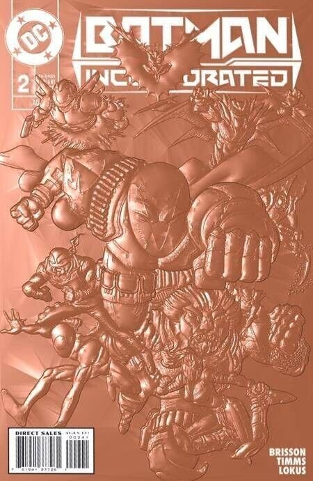 Batman Incorporated #2 Cover C Burnham 90S Cover (Net) DC Comics 2022 EB55
