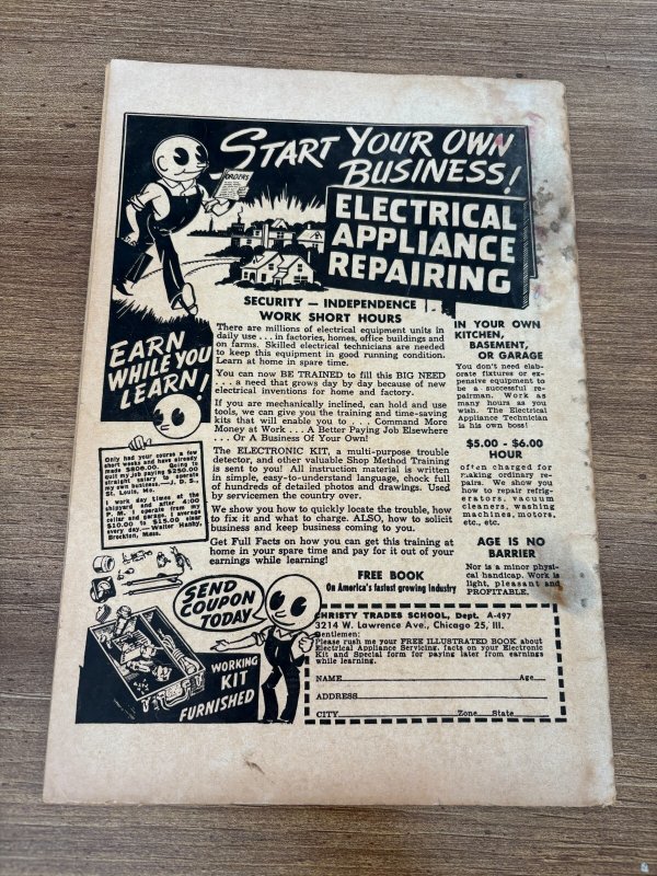 Foxhole # 17 VG Super Quality Comics Comic Book War Series 14 J363