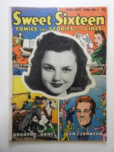 Sweet Sixteen #1 (1946) GD Condition centerfold detached