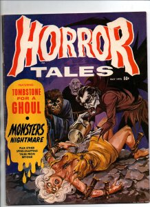 Horror Tales vol.2 #3 - bondage cover - vampire - horror magazine - 1970 - FN