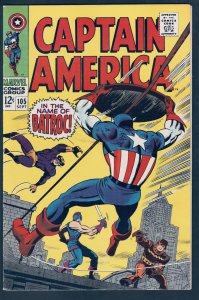 Captain America #105  (1968) VF/Nm