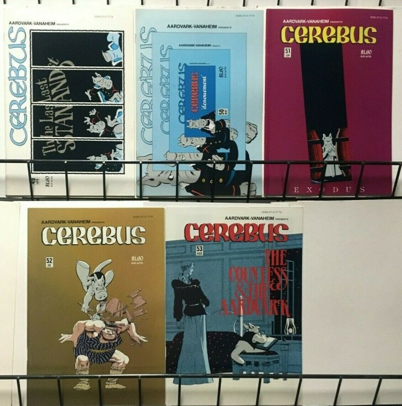 CEREBUS - A-V - #33-56 Wolverine issues - 1981-83 - 20 ISSUES FINE  LOT# 1