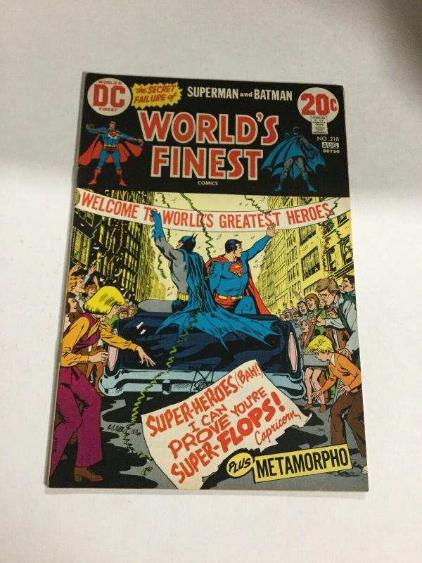 Worlds Finest 218 Vf Very Fine 8.0 DC Comics