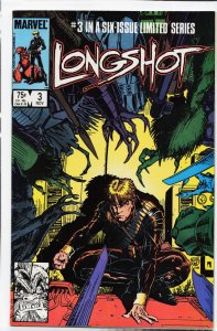 Longshot #3 (1985) Longshot [Key Issue]