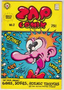 Zap #2 (Jan-68) VF/NM High-Grade Mr. Natural, Anglefood McSpade, the Checkere...