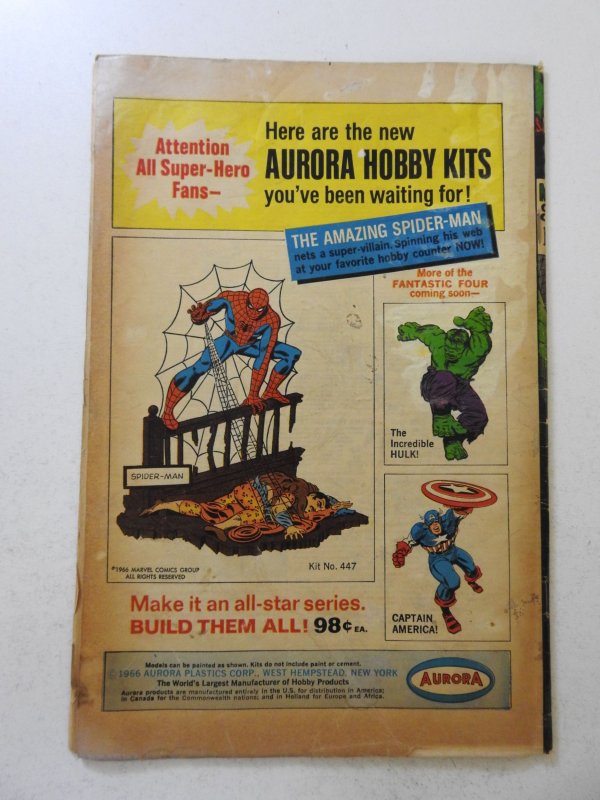 Thor #136 (1967) GD/VG Condition moisture stains