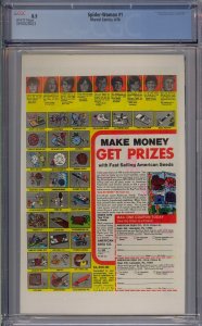 SPIDER-WOMAN #1 CGC 8.5 WHITE PAGES 8023