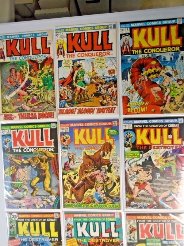 Kull the Conqueror (1st Series) 18 Different From:#3-29, Average 7.0 (1972-1978)