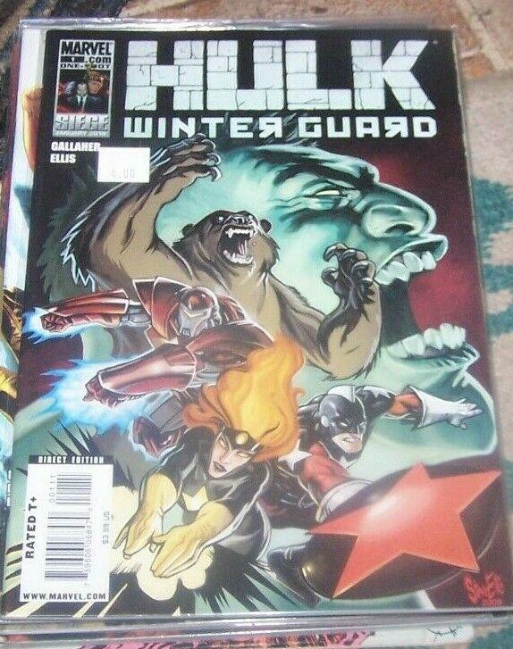 Hulk - winter guard #1  2010 marvel one shot  russia darkstar