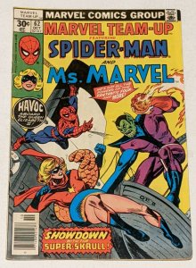 Marvel Team-Up #62 (Oct 1977) VG 4.0 Ms. Marvel John Byrne art