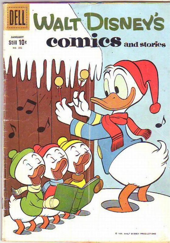 Comics and Stories, Walt Disney's #232 (Jan-60) VG Affordable-Grade Donald Du...