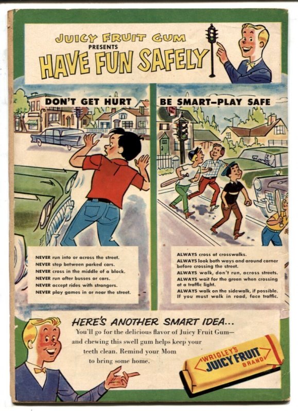 Fritzi Ritz #59 1958- Peanuts issue- Dell comics VG