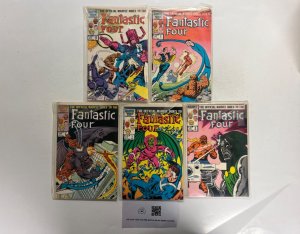 5 Fantastic Four Marvel Comic Books # 3 7 8 9 10 Defenders Iron Man Hulk 73 JS40