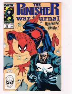 The Punisher War Journal #16 Marvel Comic Book guest starring Spider-Man HH1
