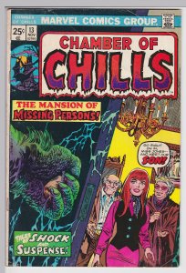 Chamber of Chills #13 VG Marvel Comics Nov 1974