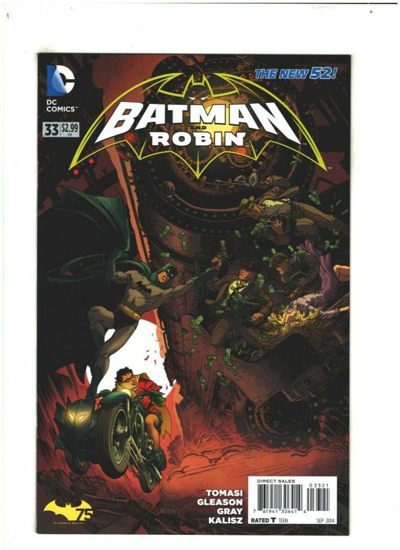 Batman and Robin #33 NM- 9.2 DC Comics 2014 New 52 761941306414