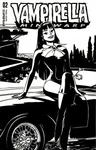 Vampirella Mind Warp #2M VF/NM ; Dynamite | FOC 1:7 variant B&W