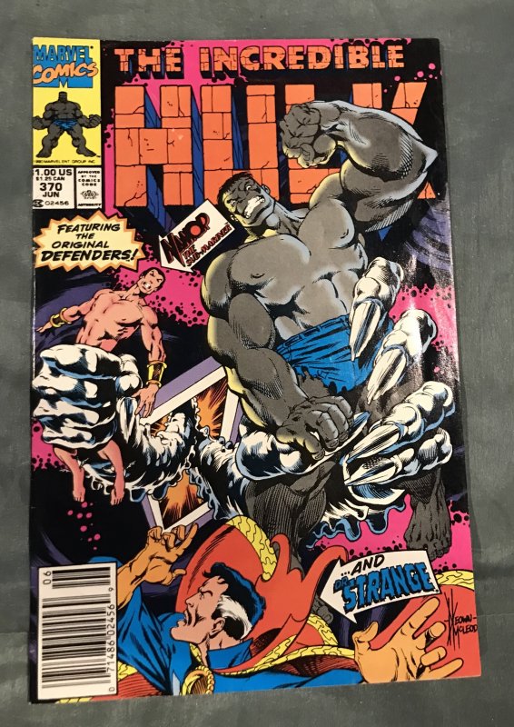 The Incredible Hulk #370 Newsstand Edition (1990)