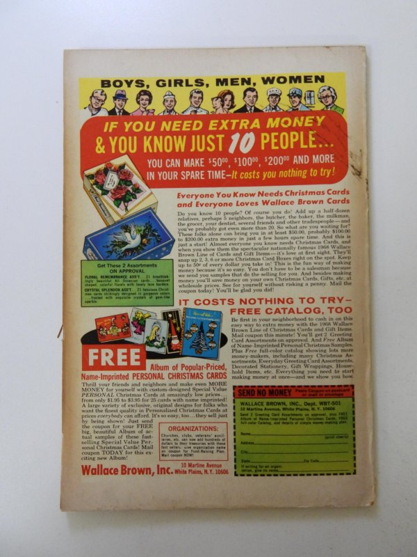 Sgt. Fury Annual #4 (1968) VG+ condition 1 spine split