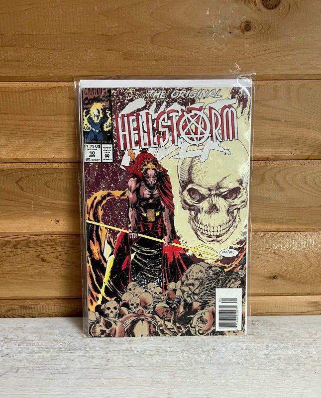 Marvel Comics Hellstorm #10 Vintage 1993 