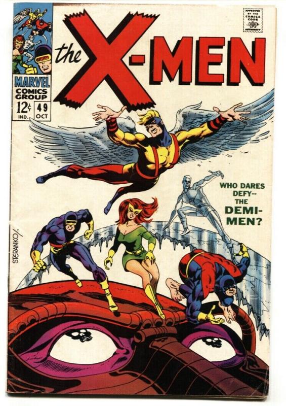 X-MEN-#49-1st POLARIS-comic book-STERANKO COVER VG+