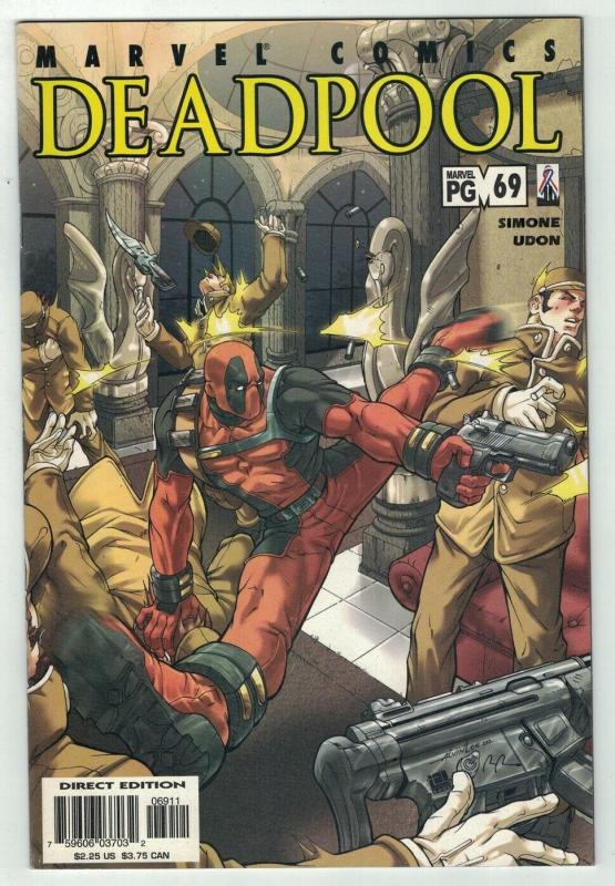 DEADPOOL (1997) 69 VF PLUS Sept. 2002