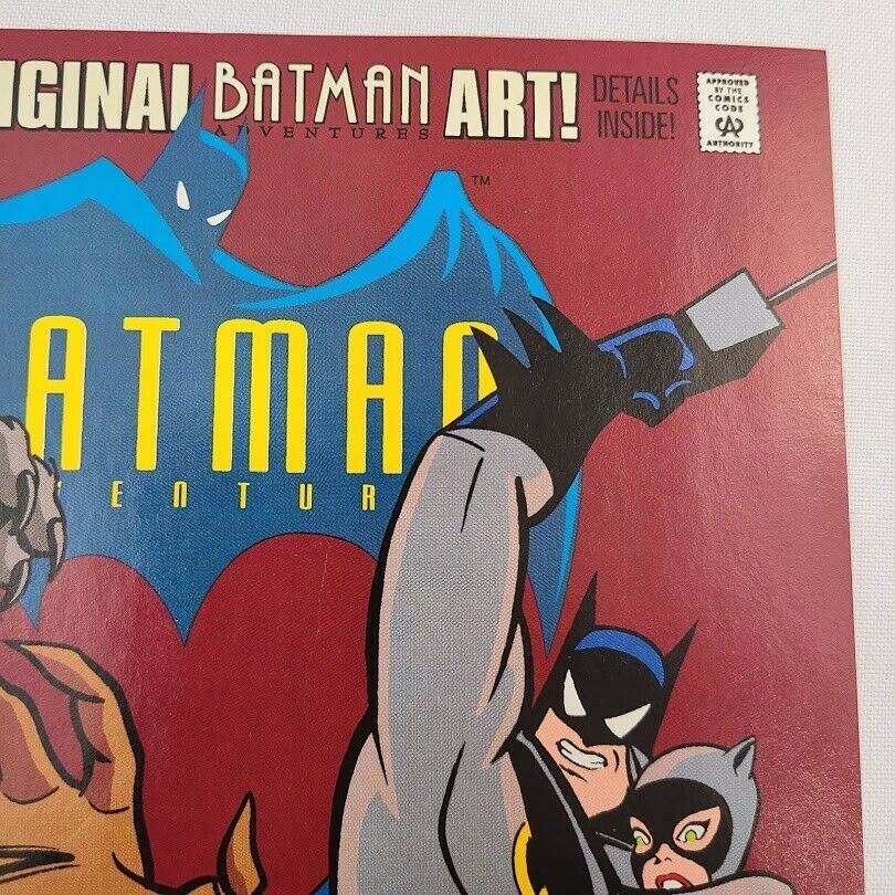 Batman Adventures June 1994 DC #21 Bat Logo UPC Variant Catwoman F 