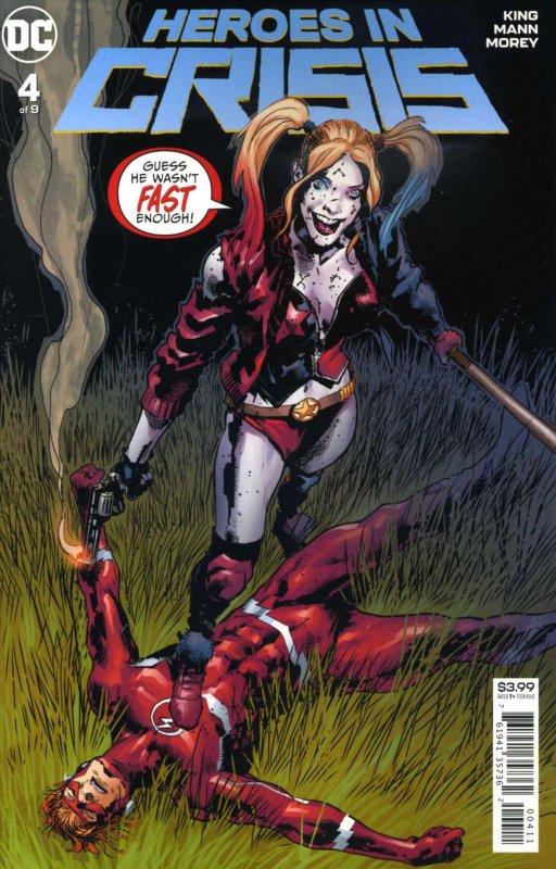 Heroes In Crisis #4 VF/NM ; DC | Tom King 1st Print Harley Quinn
