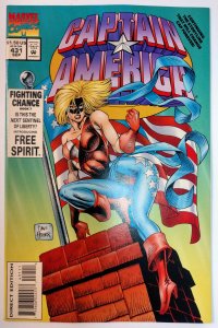 Captain America #431 (9.0, 1994) 1st App of Free Spirit (Cathy Webster)