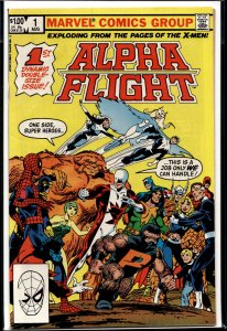 Alpha Flight #1 (1983) Alpha Flight [Key Issue]