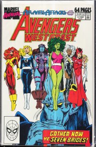Avengers West Coast Annual #4 (1989)