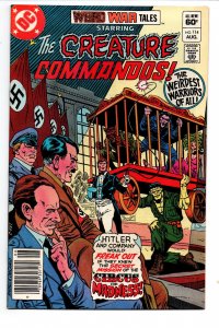 Weird War Tales #114 newsstand - Creature Commandos - Horror - 1982 - VF/NM 