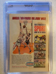 FANTASTIC FOUR # 50 CGC 6.0. CLASSIC SILVER SURFER COVER