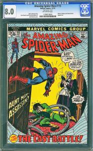 Amazing Spider-man #115 (Marvel, 1974) CGC 8.0 VF