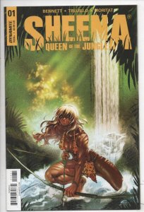 SHEENA QUEEN of the JUNGLE #1 C, VF+, Moritat, 2017, more in store